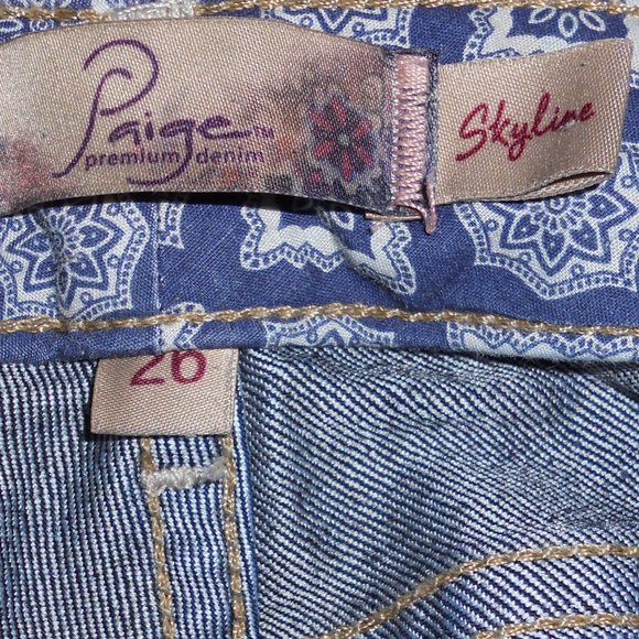 Paige Skyline Jeans 26 Altered Length - Picture 4 of 10